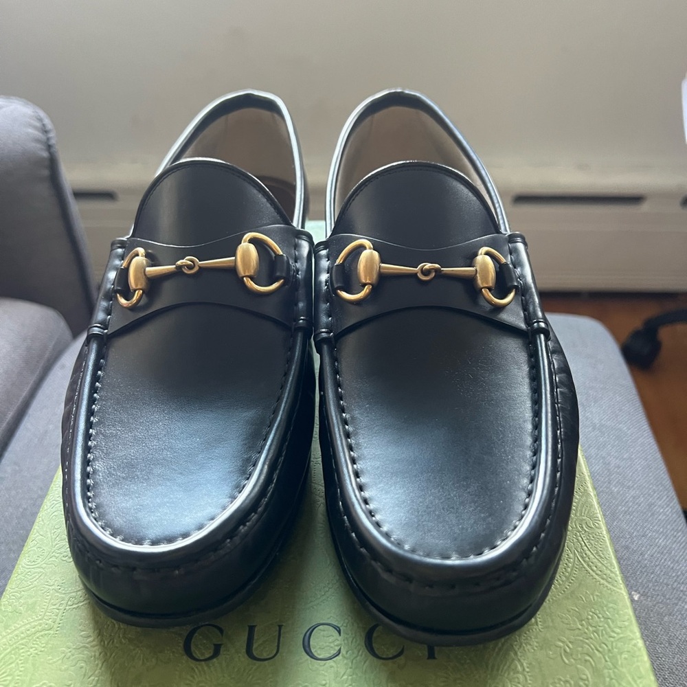 GUCCI Horsebit 1953 loafer in black leather size 7.5UK / 8.5US / 41.5EU